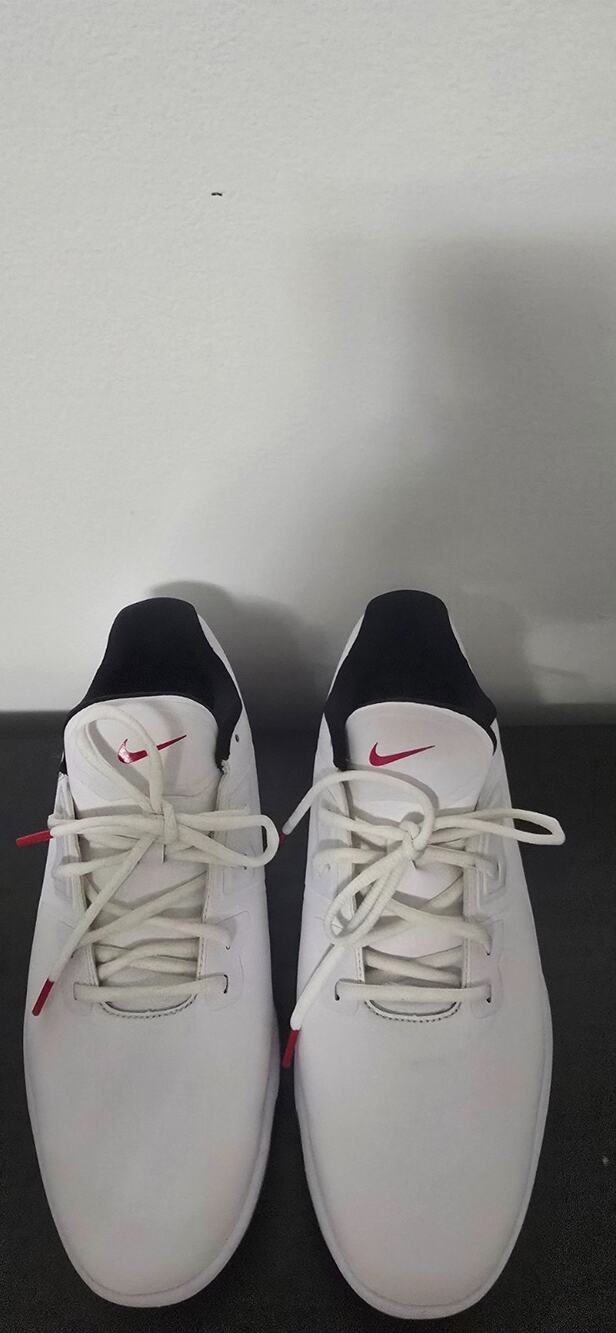 Nike Air Zoom Victory tour golf size 12 shoes White track red, AG2167-104 spike